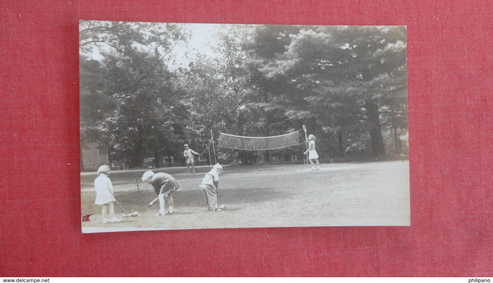 RPPC  Tennia The Forest Lake Clun Hawley Pike County Pa.>  Ref 2648 - Tennis