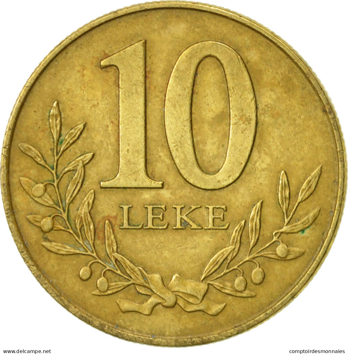 Monnaie, Albania, 10 Lekë, 2000, Rome, TTB, Aluminum-Bronze, KM:77 - Albanie