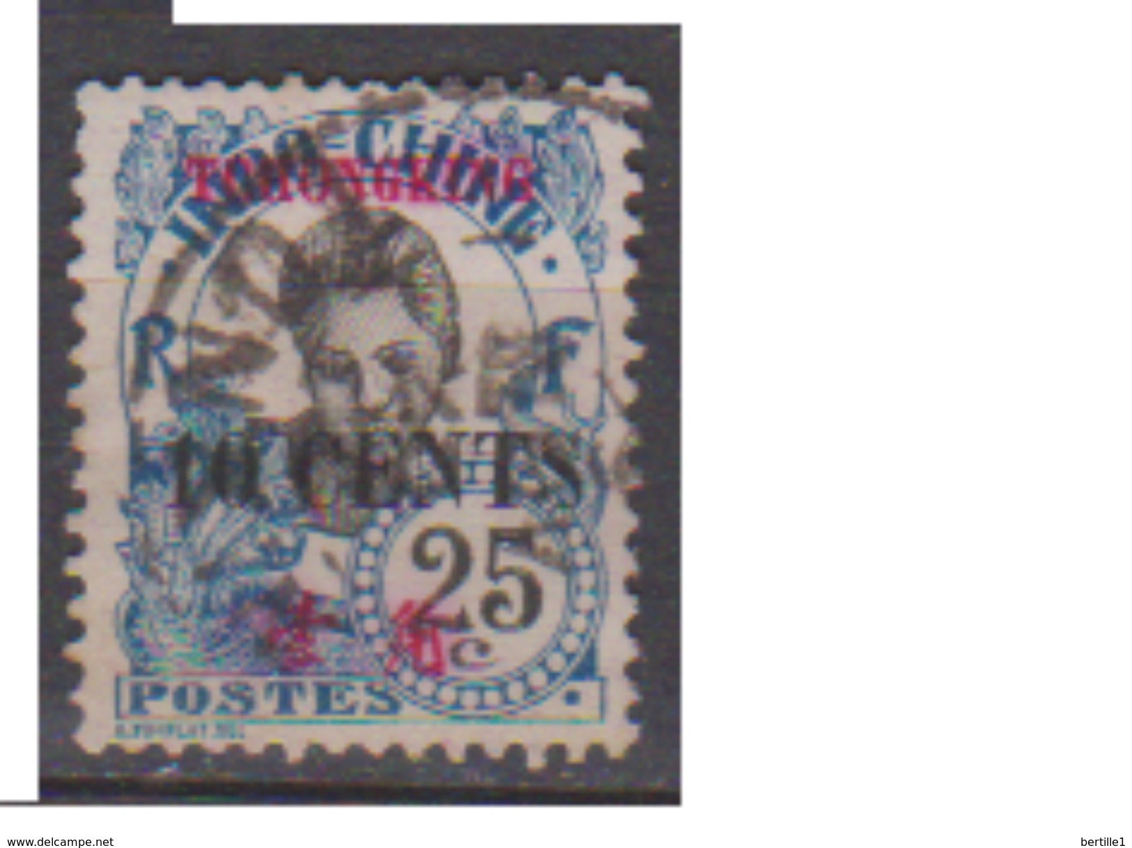 CANTON       N°    74     ( 27 )   OBLITERE  ( O 712 ) - Used Stamps