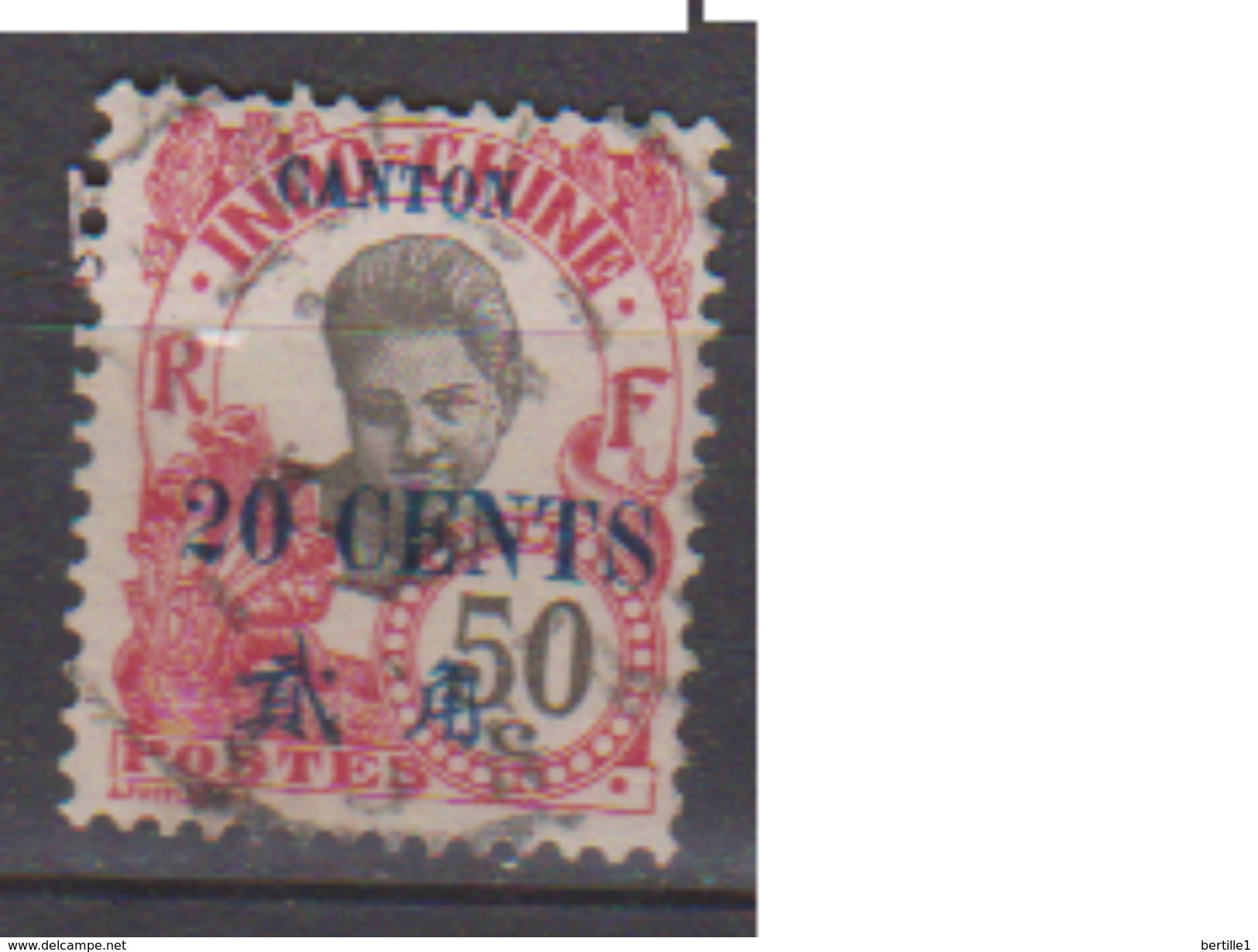 CANTON       N°    78    ( 8 )   OBLITERE  ( O 727 ) - Used Stamps