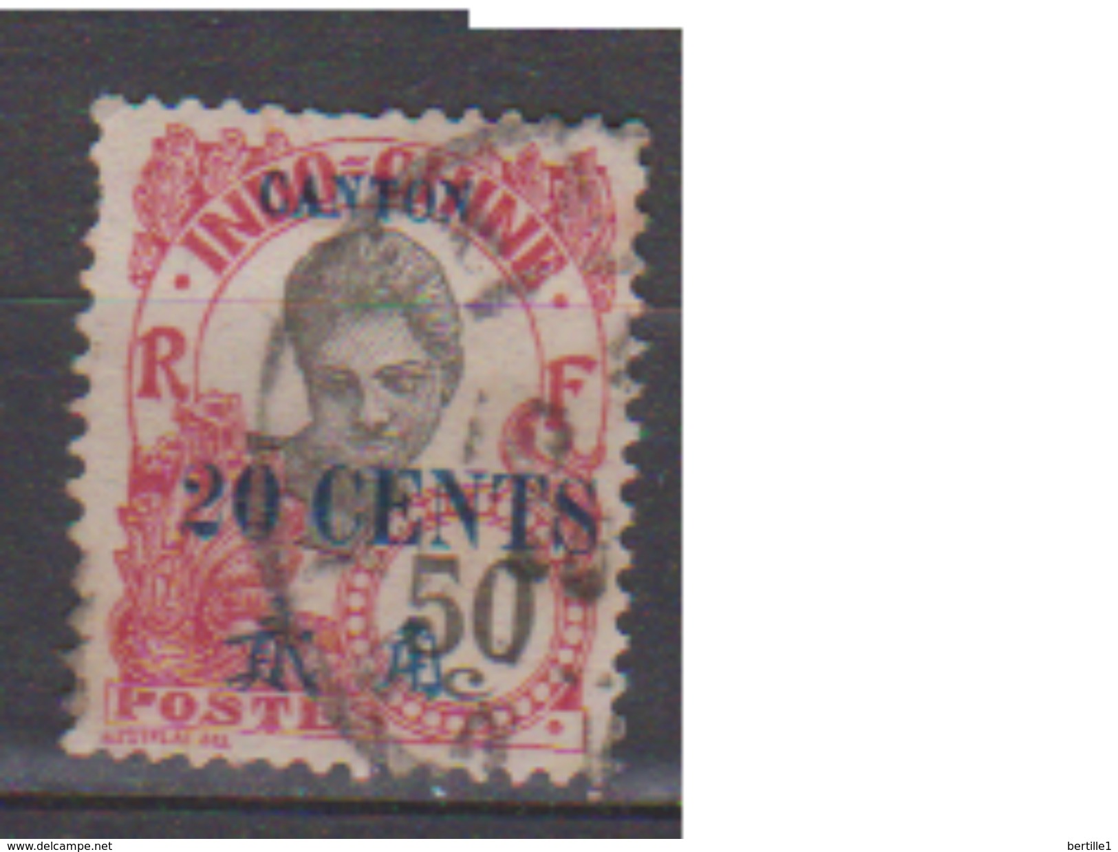 CANTON       N°    78    ( 10 )   OBLITERE  ( O 729 ) - Used Stamps