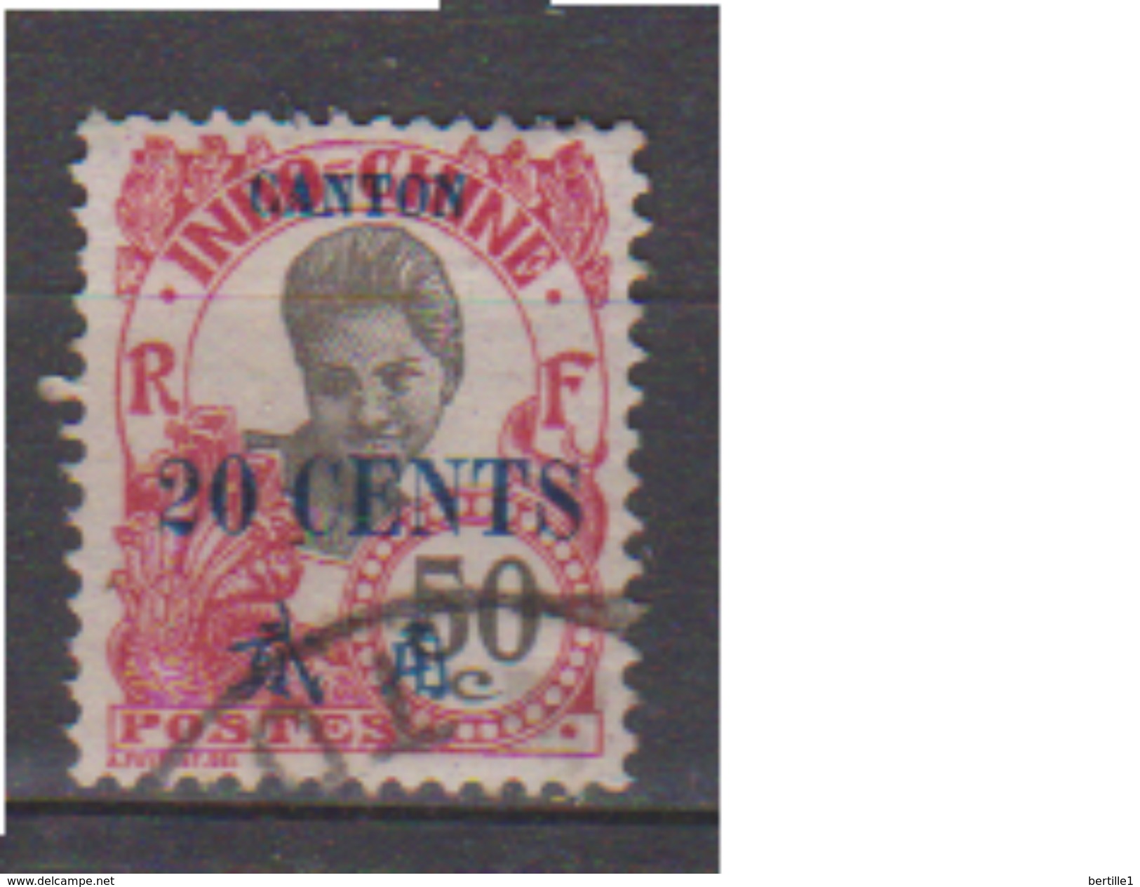 CANTON       N°    78    ( 11 )   OBLITERE  ( O 730 ) - Used Stamps