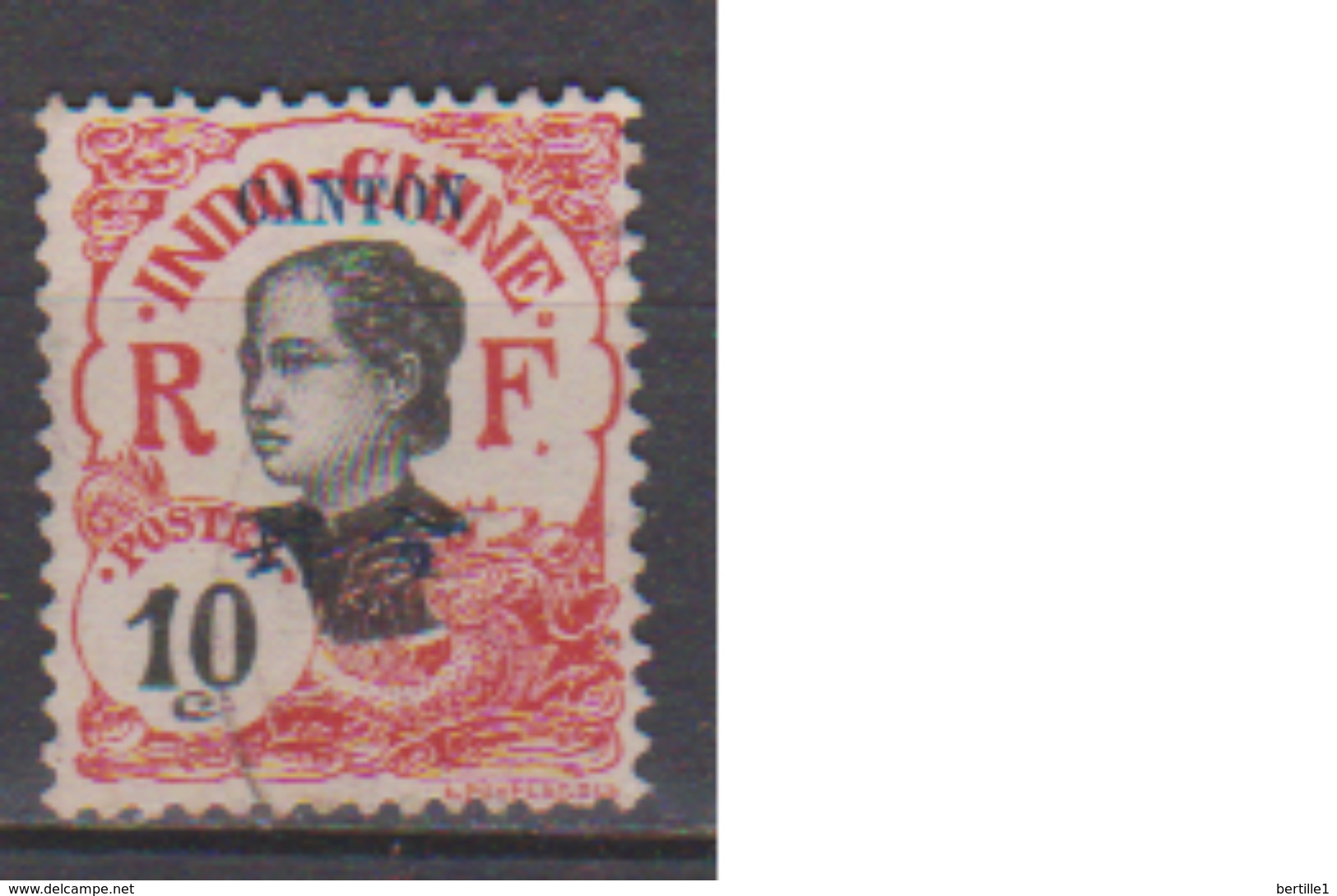 CANTON       N°    54    ( 5 )   OBLITERE  ( O 733 ) - Used Stamps