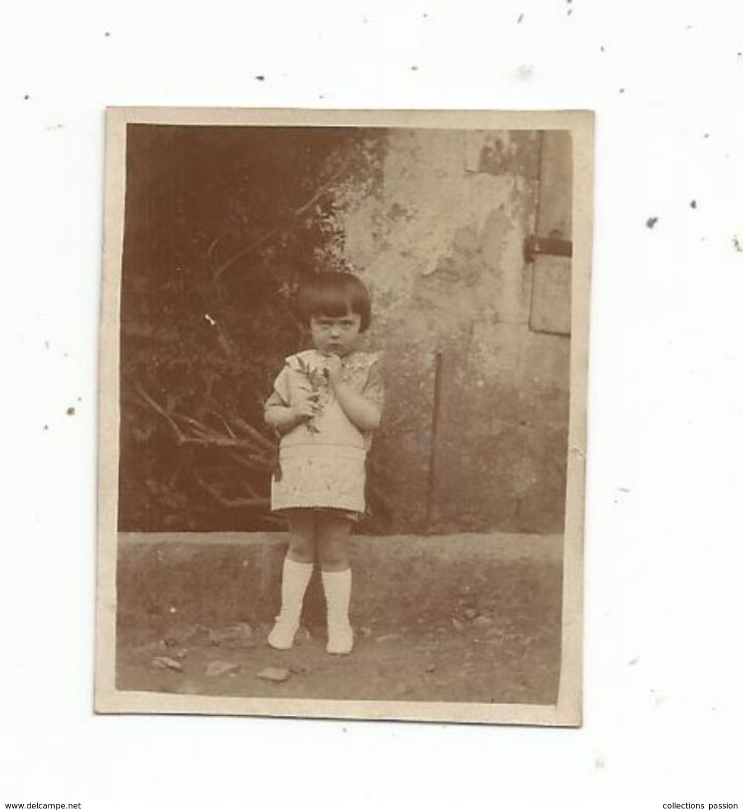 Photographie , 5 X 4 , Petite Fille - Personnes Anonymes