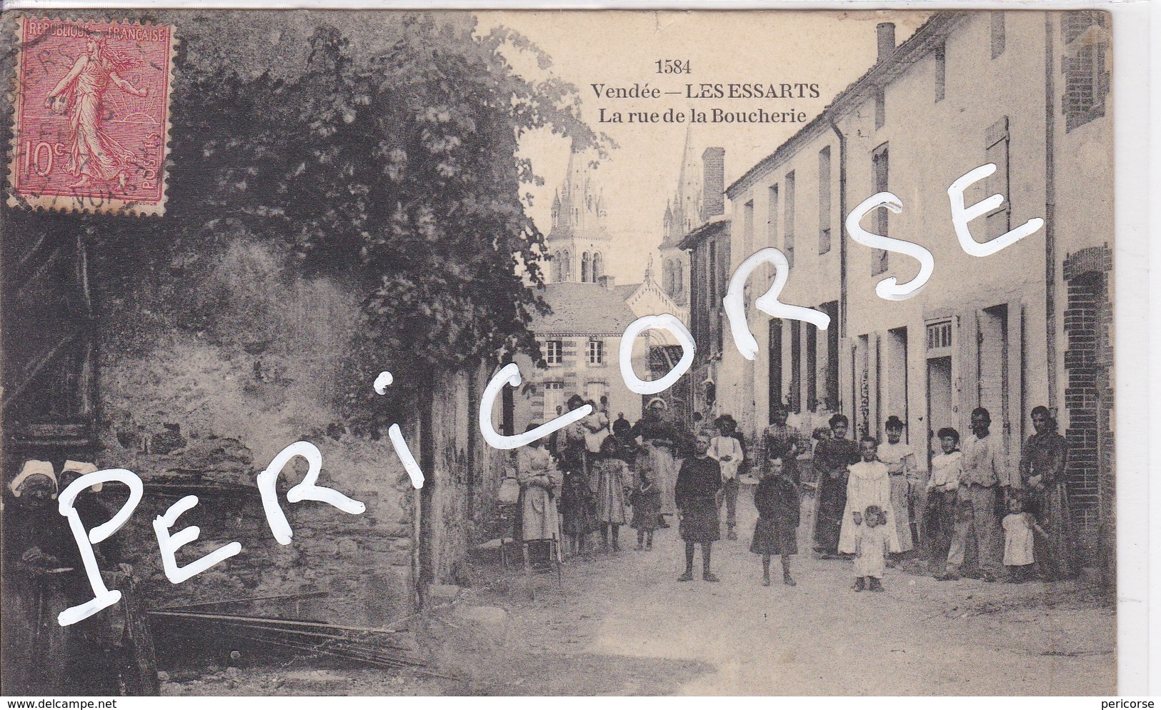 85  Les Hessarts  La Rue De La Boucherie - Les Essarts