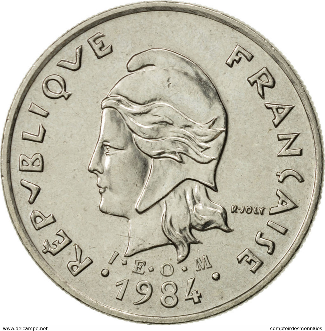 Monnaie, French Polynesia, 10 Francs, 1984, Paris, SUP, Nickel, KM:8 - Polynésie Française