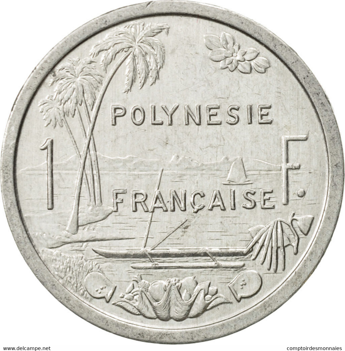 Monnaie, French Polynesia, Franc, 1996, Paris, SUP+, Aluminium, KM:11 - Frans-Polynesië