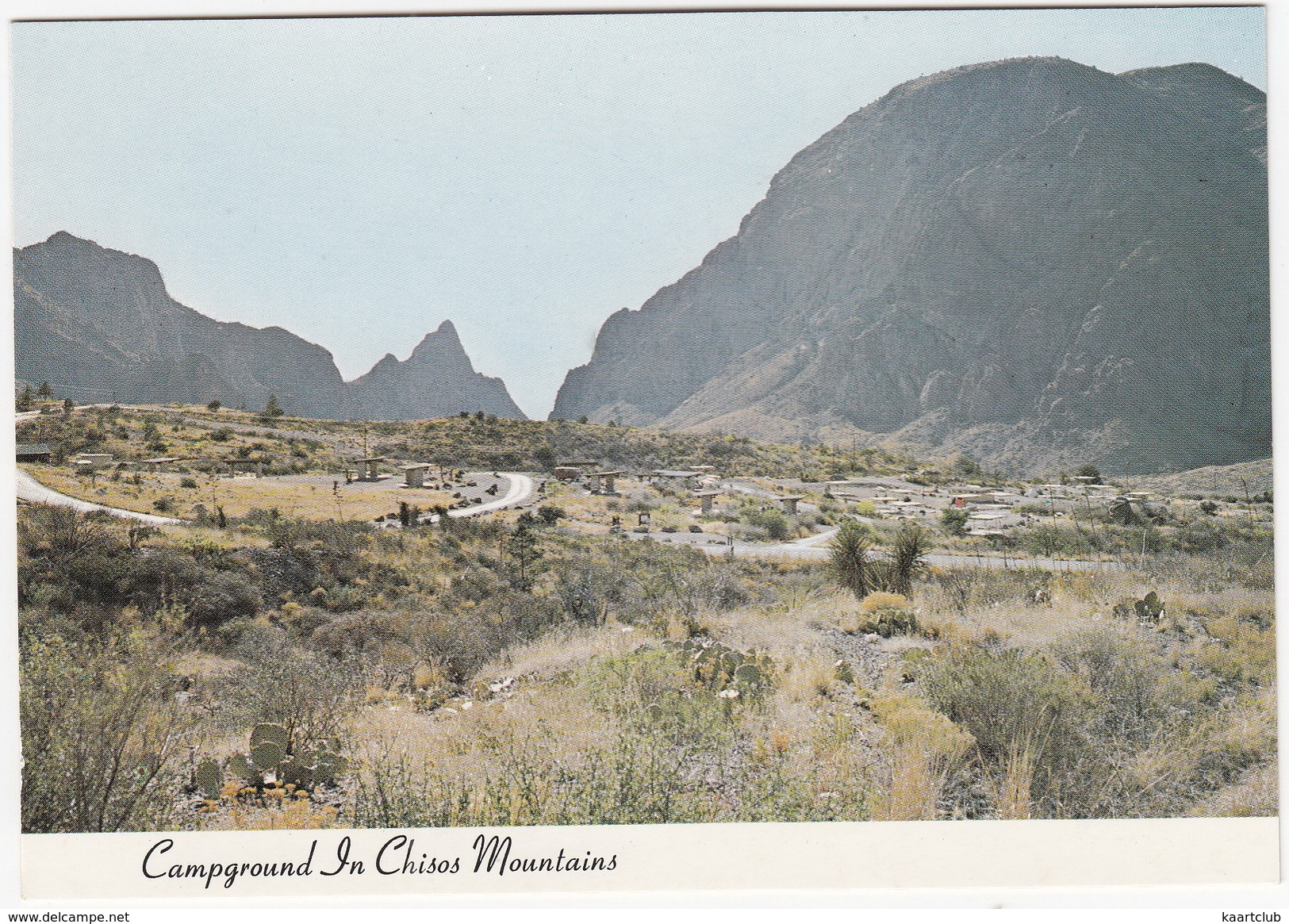Campground In Chisos Mountains - Big Bend National Park - (Texas) - Big Bend
