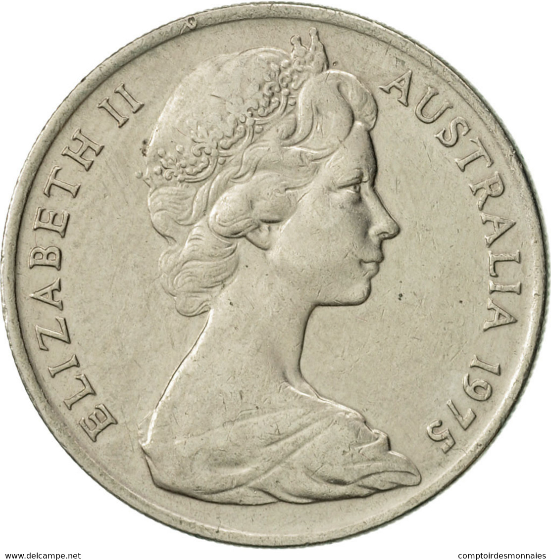 Monnaie, Australie, Elizabeth II, 10 Cents, 1975, SUP, Copper-nickel, KM:65 - 10 Cents