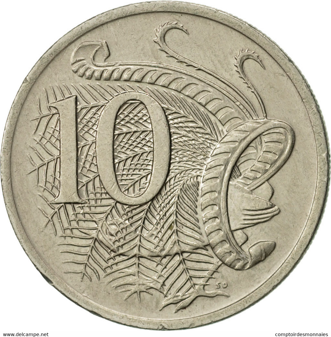 Monnaie, Australie, Elizabeth II, 10 Cents, 1975, SUP, Copper-nickel, KM:65 - 10 Cents