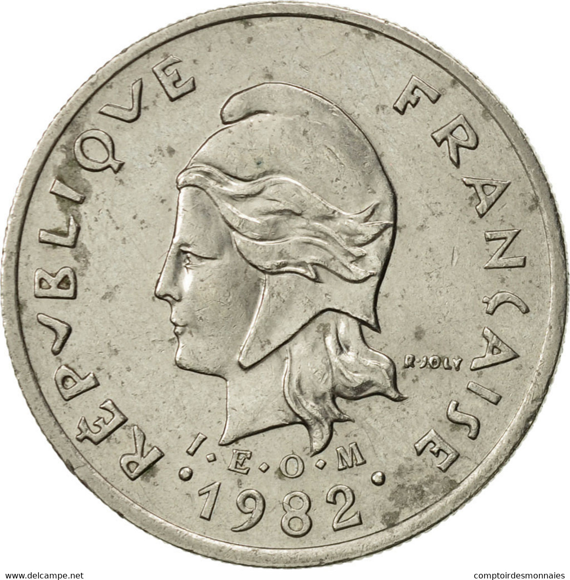 Monnaie, French Polynesia, 10 Francs, 1982, Paris, TTB+, Nickel, KM:8 - Polinesia Francesa