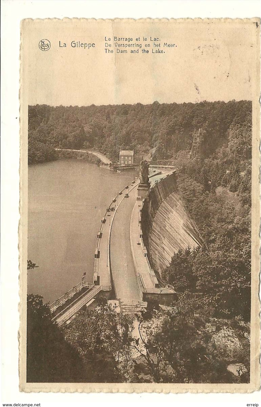 La Gileppe Le Barrage Et Le Lac - Gileppe (Stuwdam)