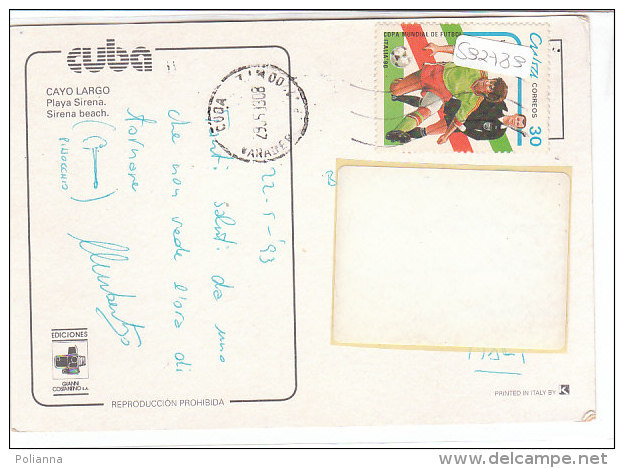 PO6818D# CUBA - CAYO LARGO - PLAYA SIRENA - SHELL  VG 1993 - Cuba