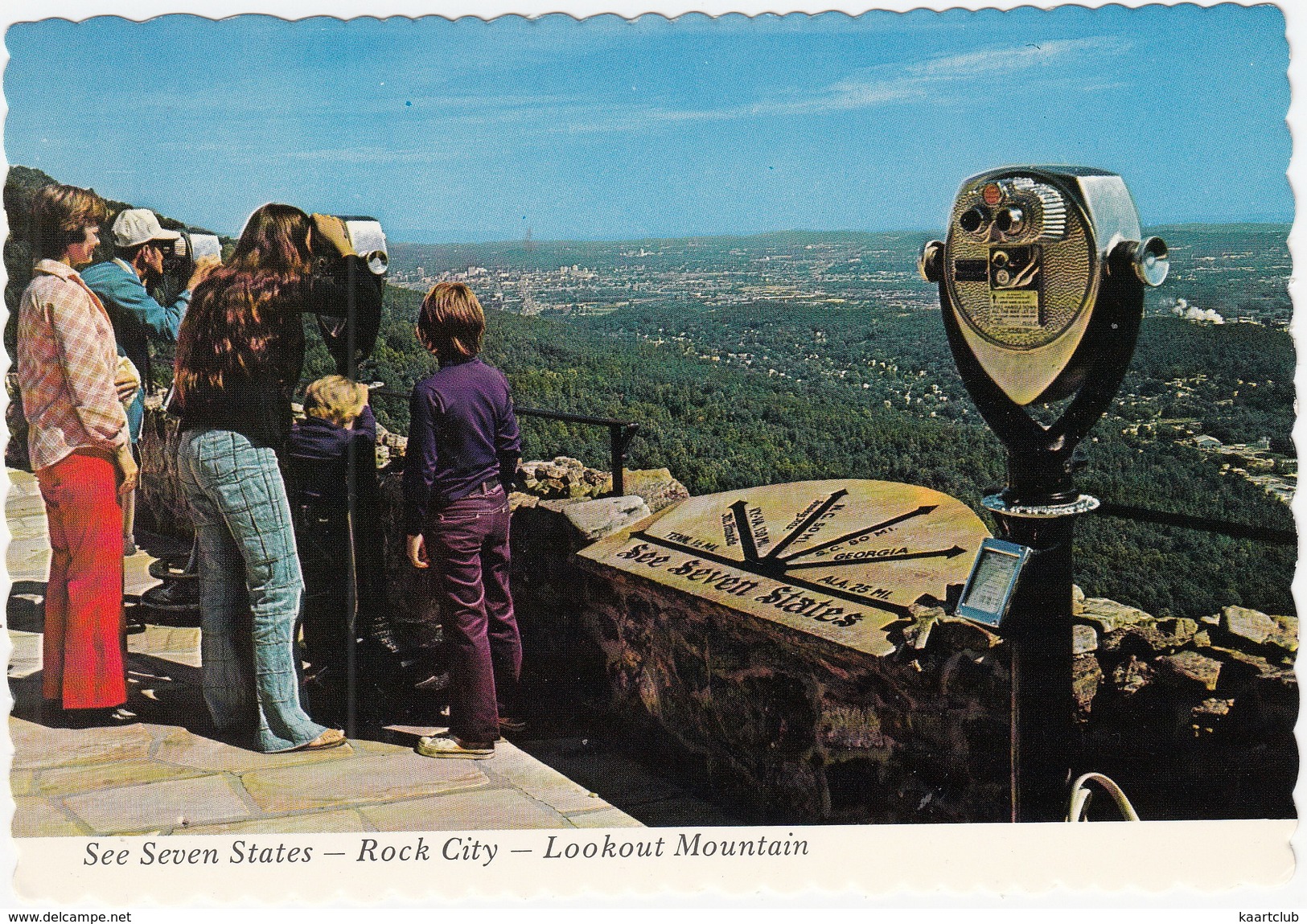 See Seven States - Rock City - Lookout Mountain - Chattanooga, Tennessee - (TN) - Chattanooga