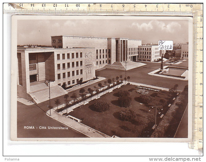 PO7122D# ROMA - CITTA' UNIVERSITARIA - SCUOLE UNIVERSITA'   VG 1938 TELEGRAMMI TRENO - Enseignement, Ecoles Et Universités
