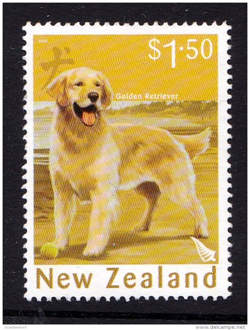 New Zealand 2006 Year Of The Dog $1.50 Retriever Used - - - Used Stamps