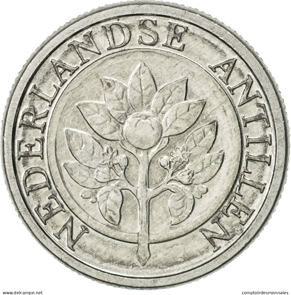 Monnaie, Netherlands Antilles, Beatrix, Cent, 1993, Utrecht, SUP, Aluminium - Antilles Neérlandaises