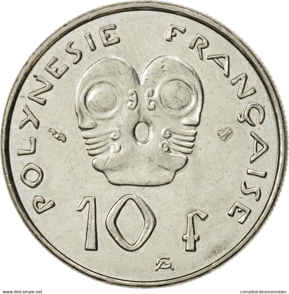 Monnaie, French Polynesia, 10 Francs, 1995, Paris, SUP, Nickel, KM:8 - Französisch-Polynesien