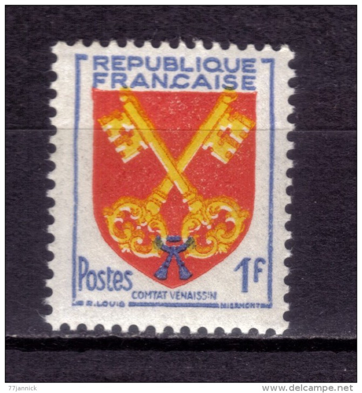 N* 1047 (variété Couleur Jaune Décallée)  NEUF** - Neufs