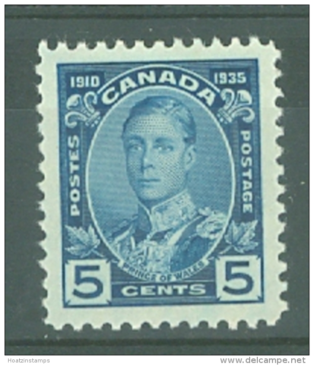 Canada: 1935   Silver Jubilee  SG338   5c   MH - Unused Stamps