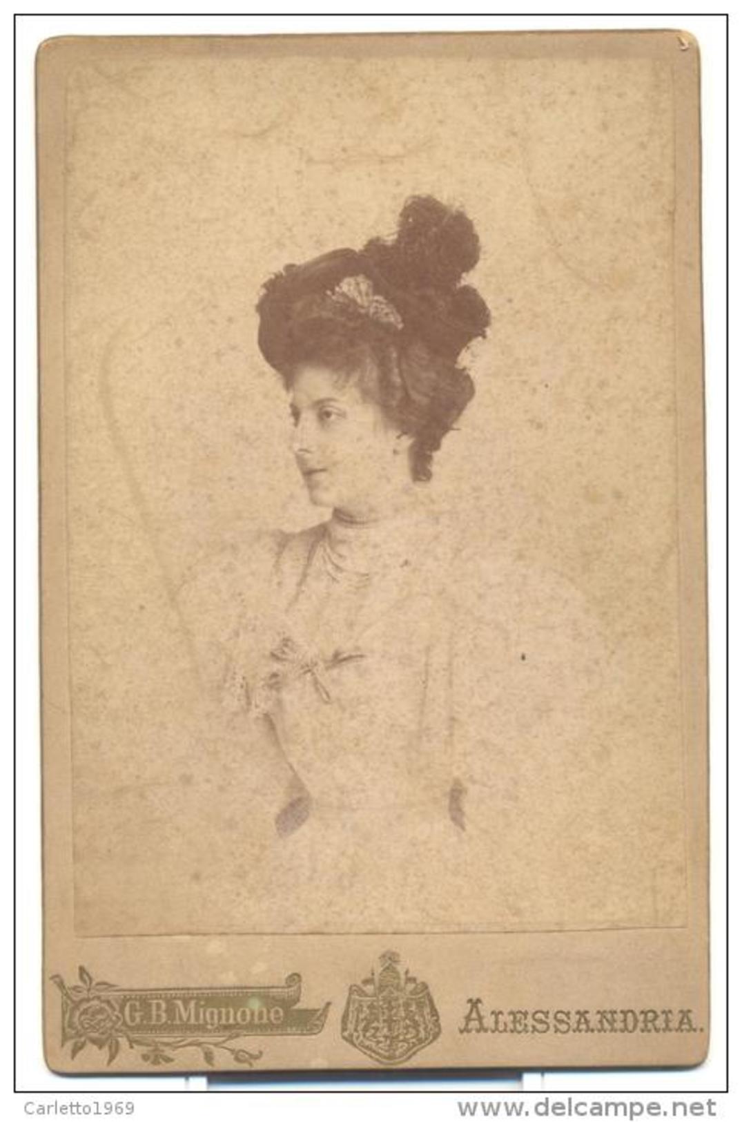 FOTO G.B. MIGNONE ALESSSANDRIA - Old (before 1900)