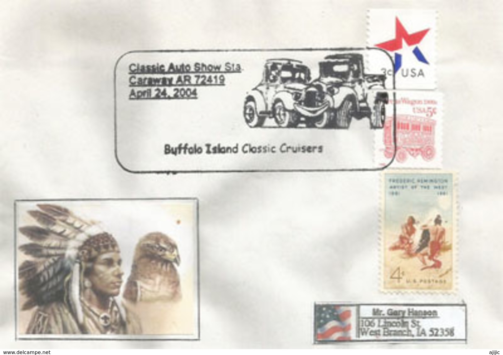 The Smoke Signal & Native Americans , Letter From Arizona To Iowa - American Indians