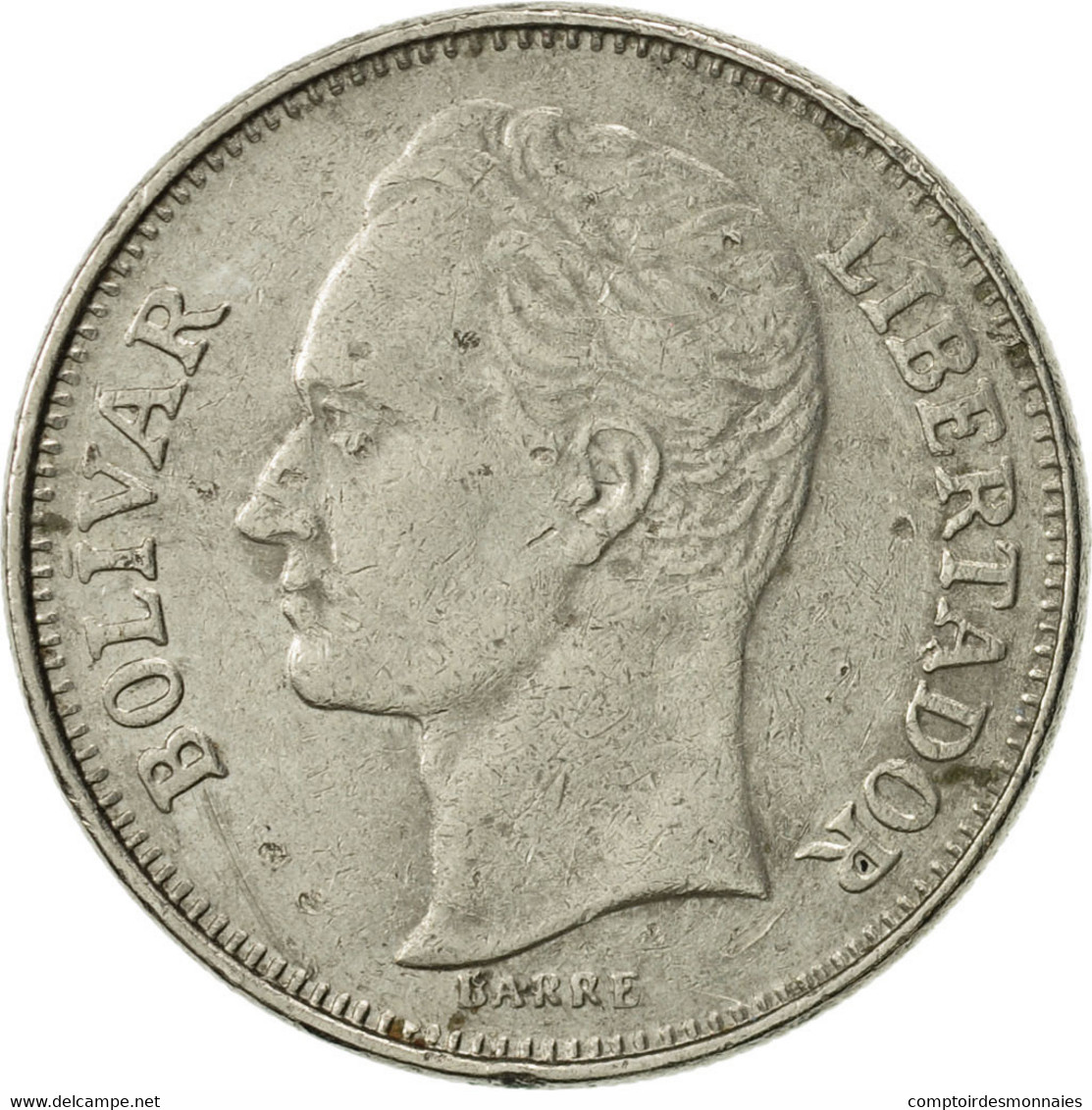 Monnaie, Venezuela, Bolivar, 1986, TTB+, Nickel, KM:52 - Venezuela