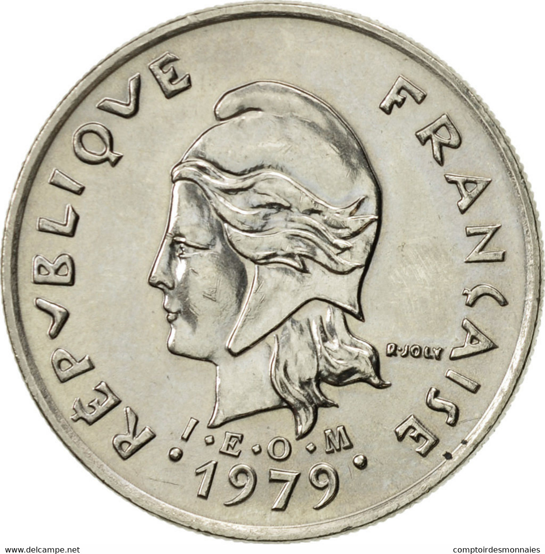 Monnaie, French Polynesia, 10 Francs, 1979, Paris, SPL, Nickel, KM:8 - French Polynesia