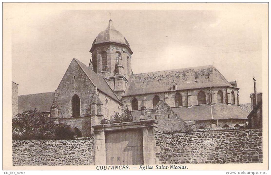 50 - Coutances - Eglise Saint-Nicolas - Coutances
