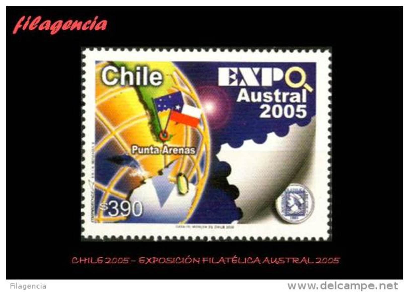 AMERICA. CHILE MINT. 2005 EXPOSICION FILATÉLICA AUSTRAL 2005 - Chili