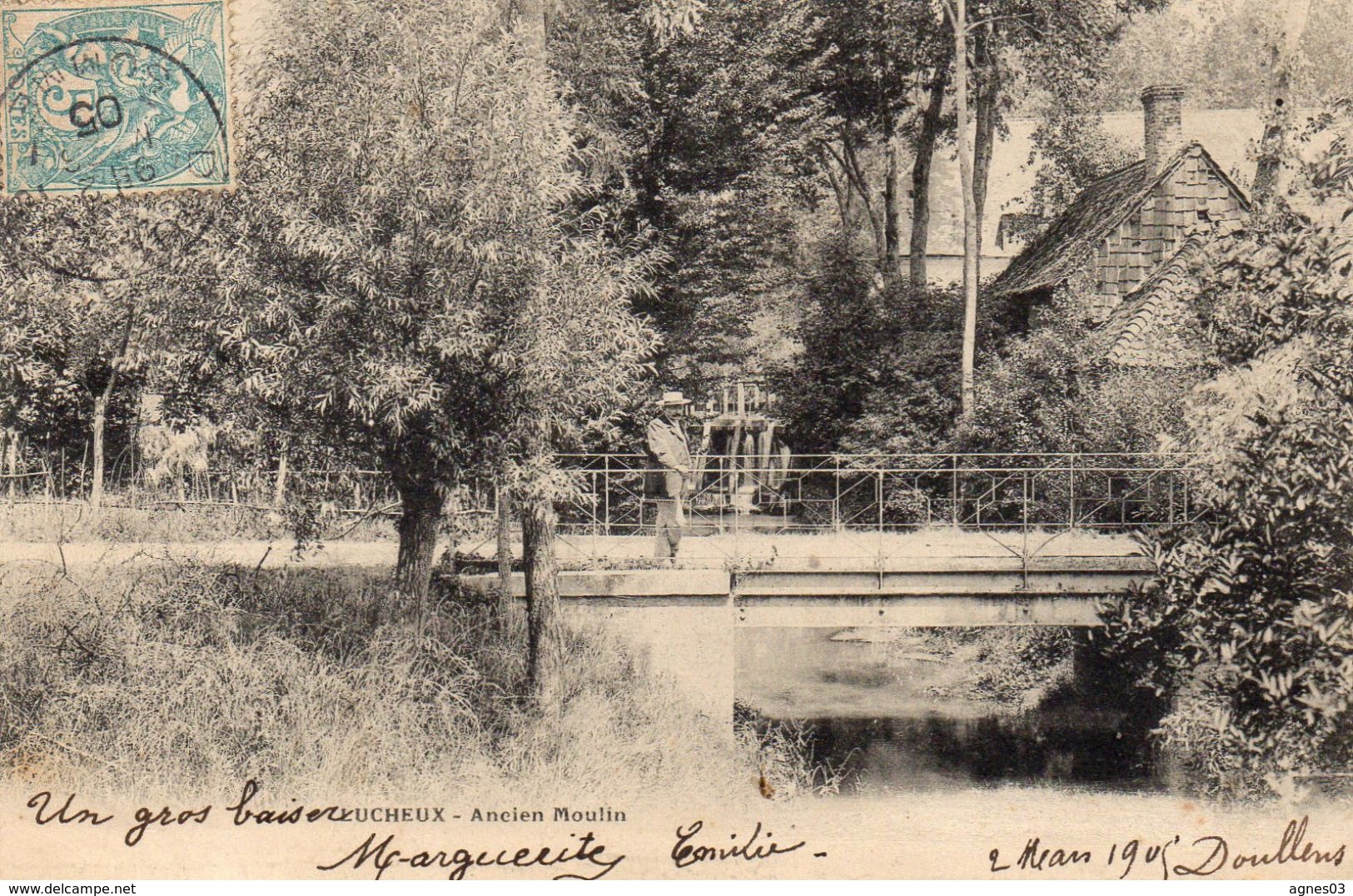 LUCHEUX   -  Ancien Moulin - Lucheux