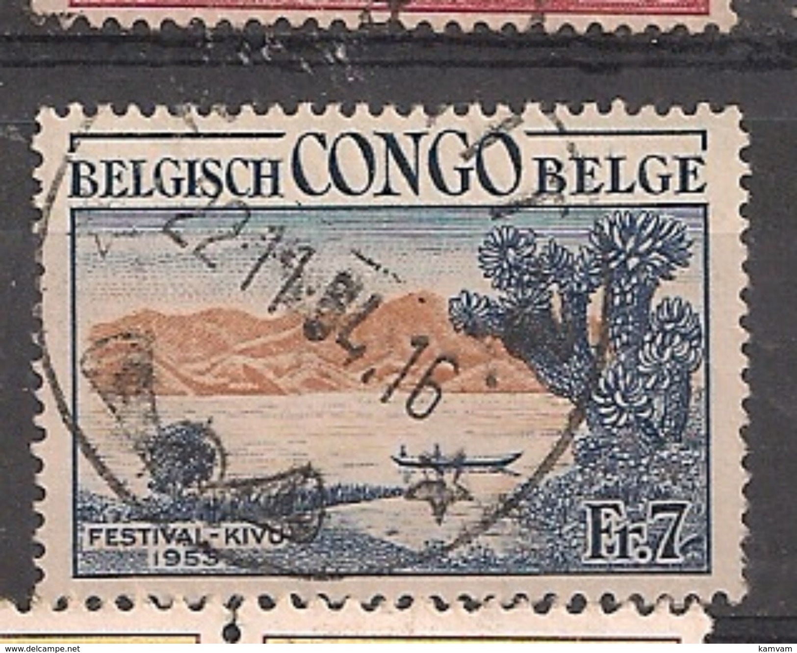 CONGO BELGE 326 KIKWIT - Oblitérés