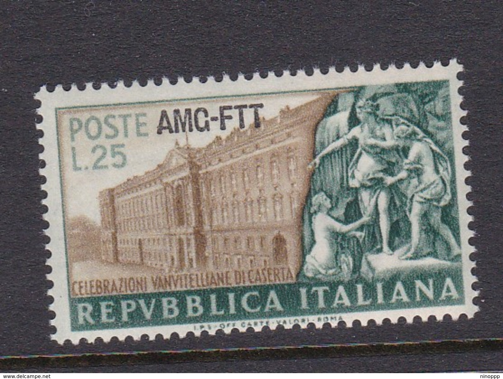 Trieste Allied Military Government S 141 1952 Caserta Palace, MNH - Mint/hinged