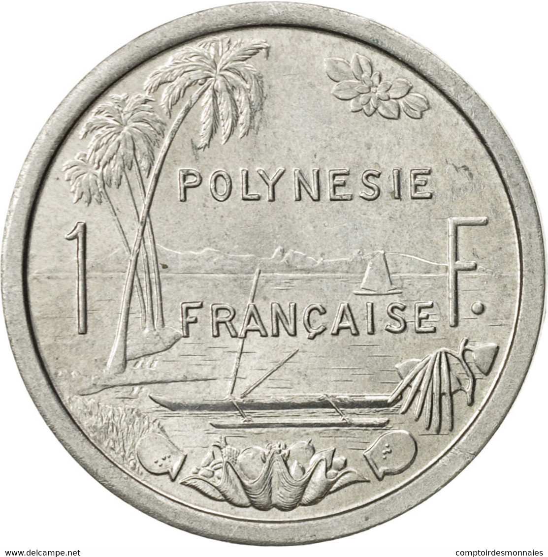 Monnaie, French Polynesia, Franc, 1965, Paris, SUP+, Aluminium, KM:2 - Polynésie Française