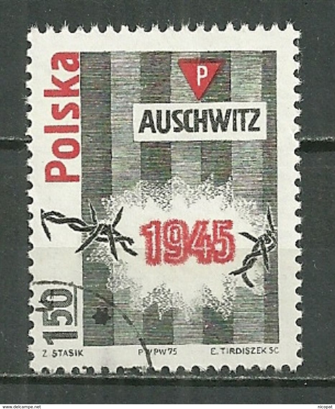 POLAND Oblitéré 2201 Libération Camp De Concentration AUSCHWITZ - Gebraucht