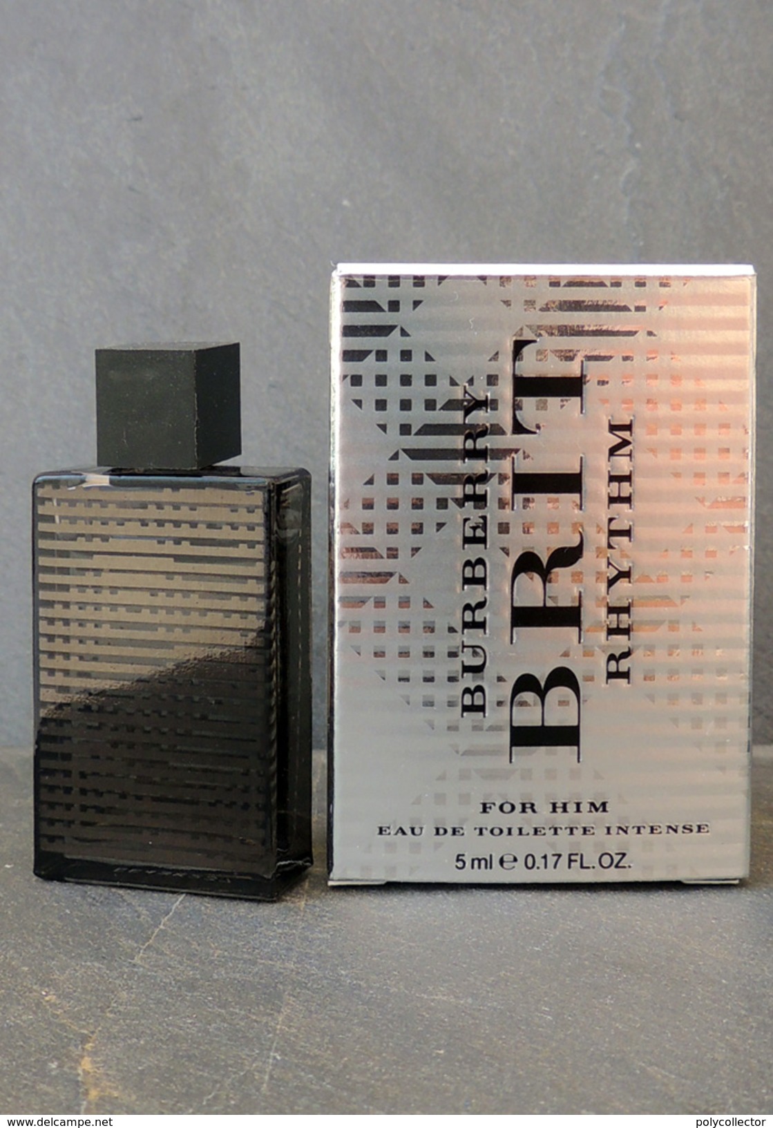 BURBERRY - BRIT RHYTHM Intense - Eau De Toilette Pour Homme - Miniatures Hommes (avec Boite)