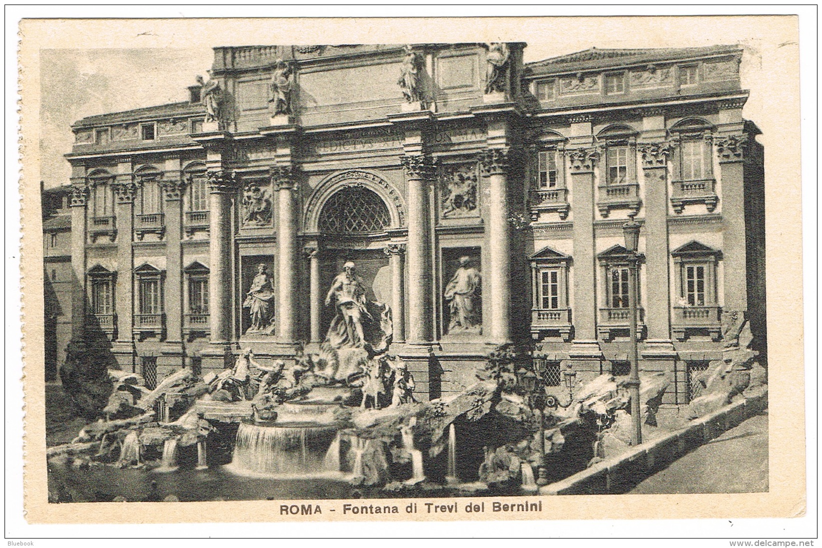 RB 1166 - 1929 Postcard Roma Italy 25c Local Rate - Good Montecatini Slogan Postmark - Publicidad