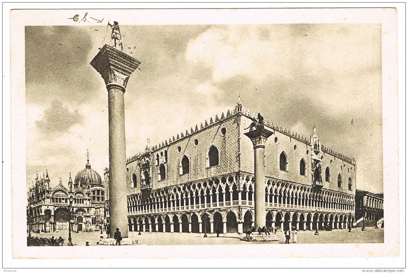 RB 1166 - 1930 Postcard Venezia Italy To London Superb Parcel Post Slogan Postmark - Reclame