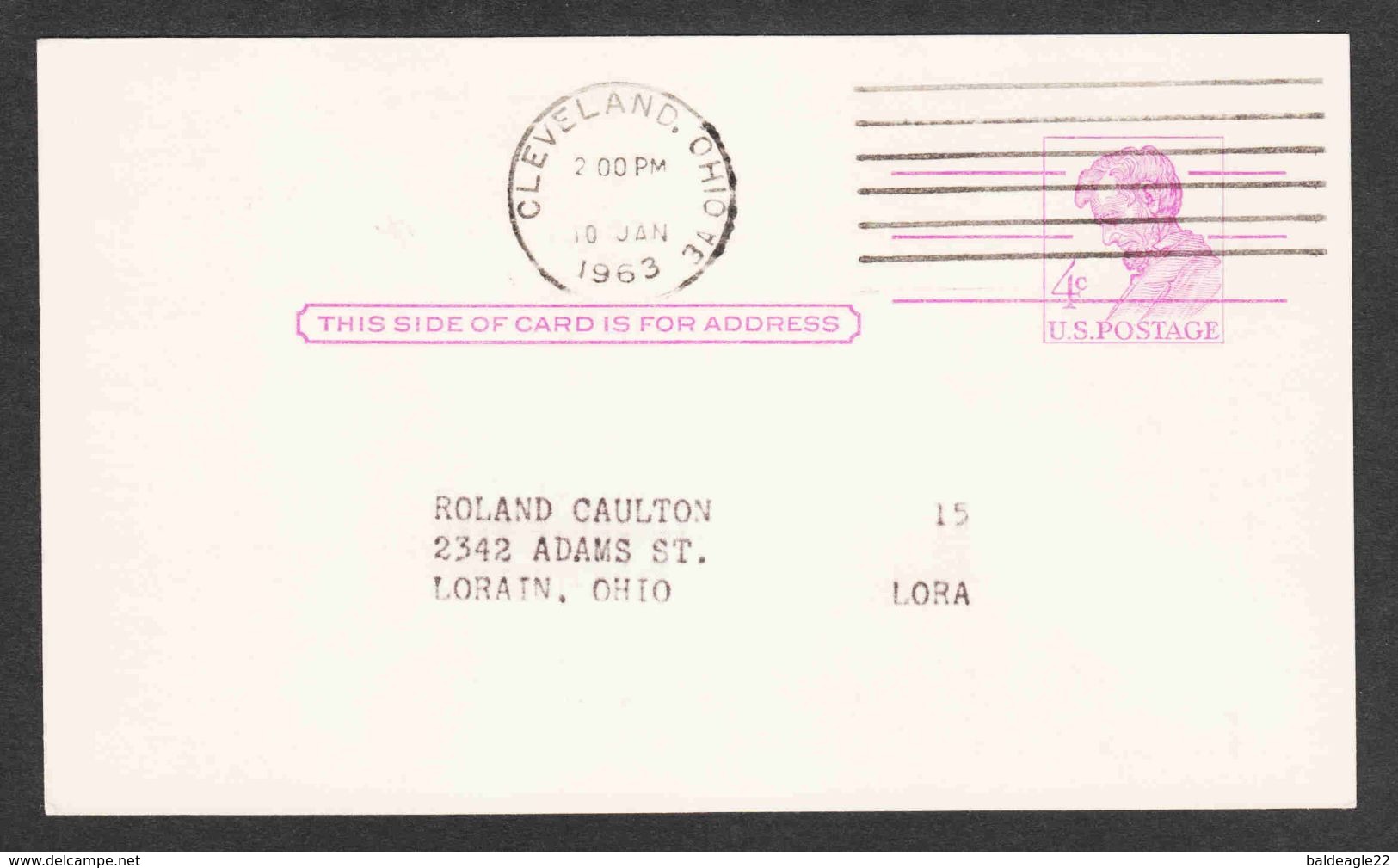 United States - Scott #UX48 Used - 1961-80