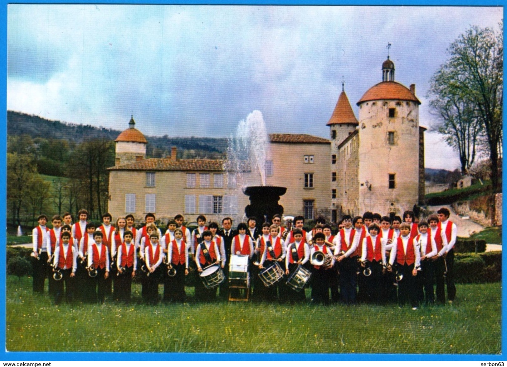 BATTERIE FANFARE DE CLERMONT-FERRAND 63 CHATEAU DE LA BATISS (SUR MON SITE Serbon63 DES MILLIERS D'ARTICLES EN VENTES !) - Personnages