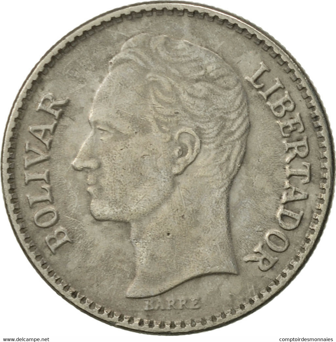 Monnaie, Venezuela, 25 Centimos, 1977, Werdohl, Vereinigte Deutsche Metallwerke - Venezuela