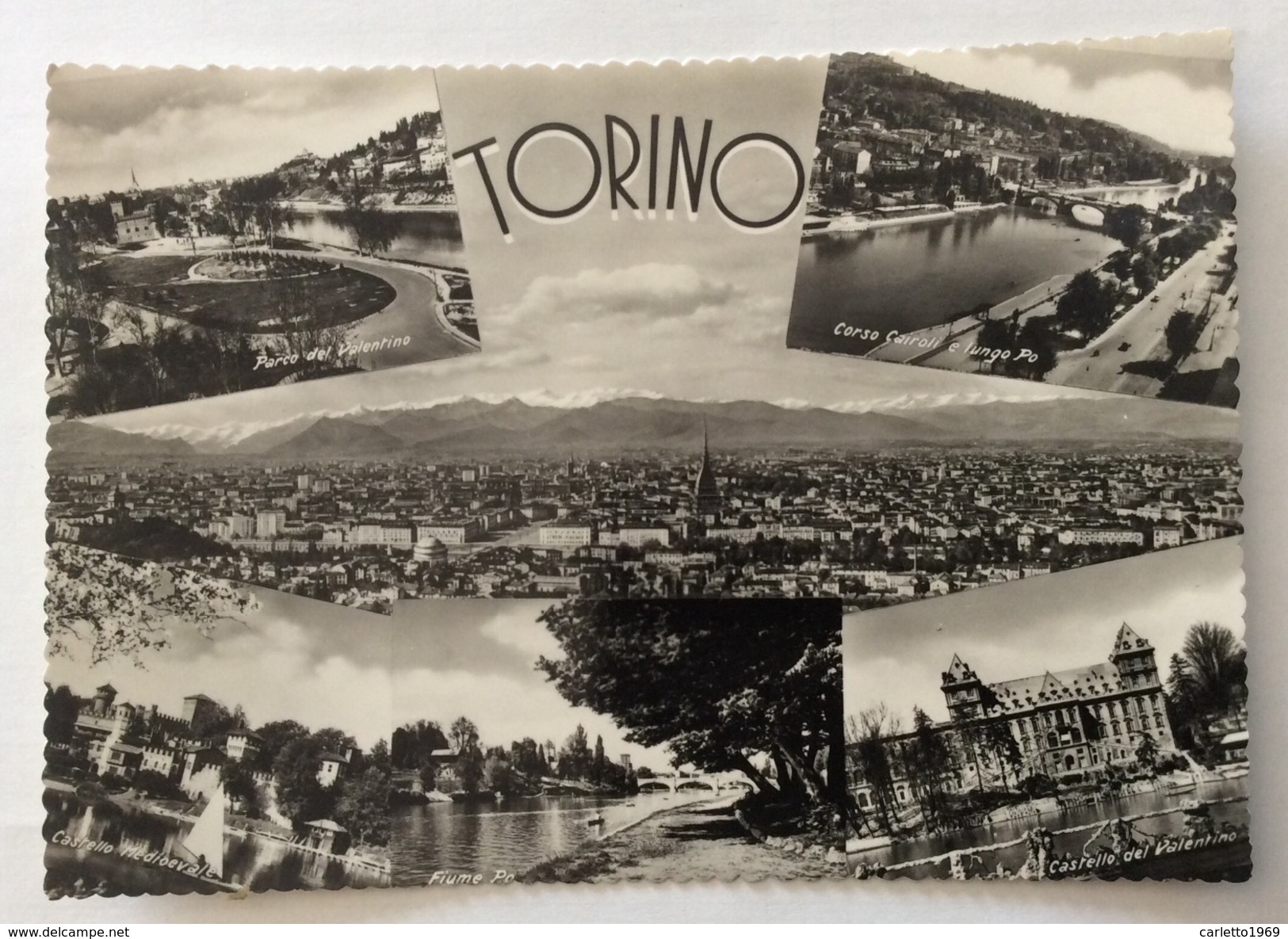 TORINO VEDUTE - NV FG - Mehransichten, Panoramakarten