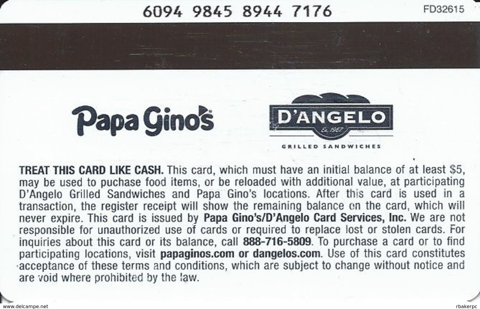 Papa Gino's Gift Card - Gift Cards