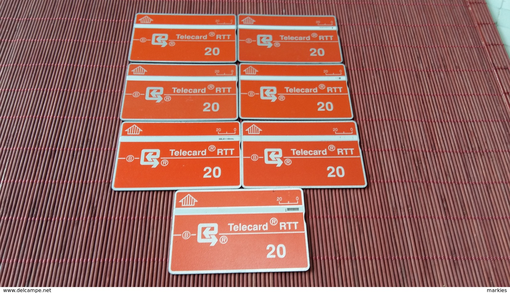 Lot D 19 R.T.T 20 Units 7 Different Numbers 010 C-109 A-112 C - 204 B-241 B  241 C-247 E Used - Collections