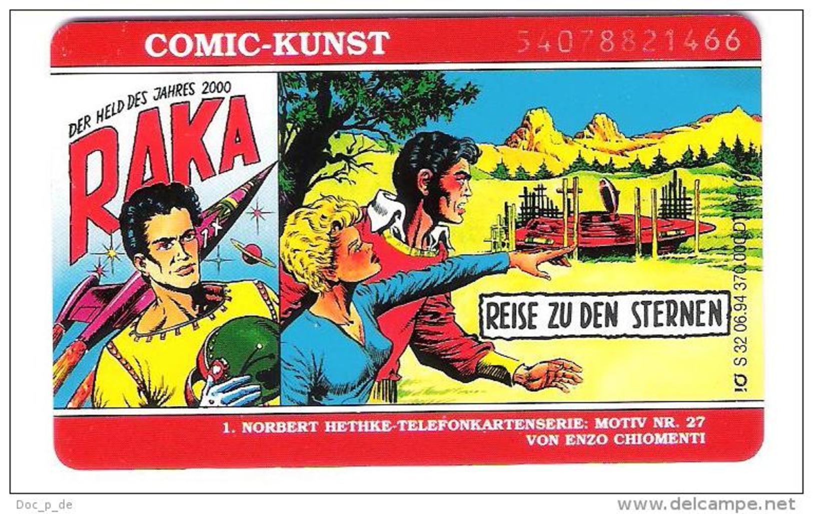 Deutschland - Germany - S 32/94 - RAKA - Hethke Comic TK - S-Series : Tills With Third Part Ads