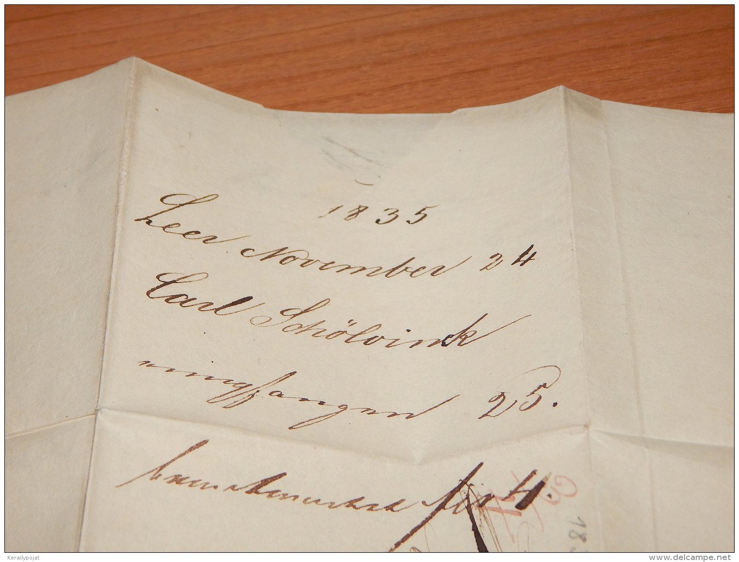 Germany 1835 Leer Letter_(L-1723) - Vorphilatelie