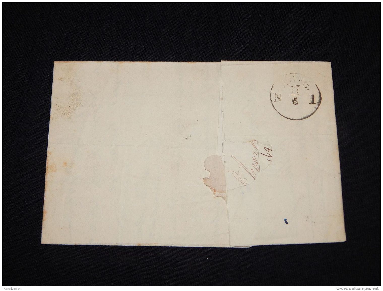 Germany 1859 Coeln Letter_(L-1705) - Prephilately