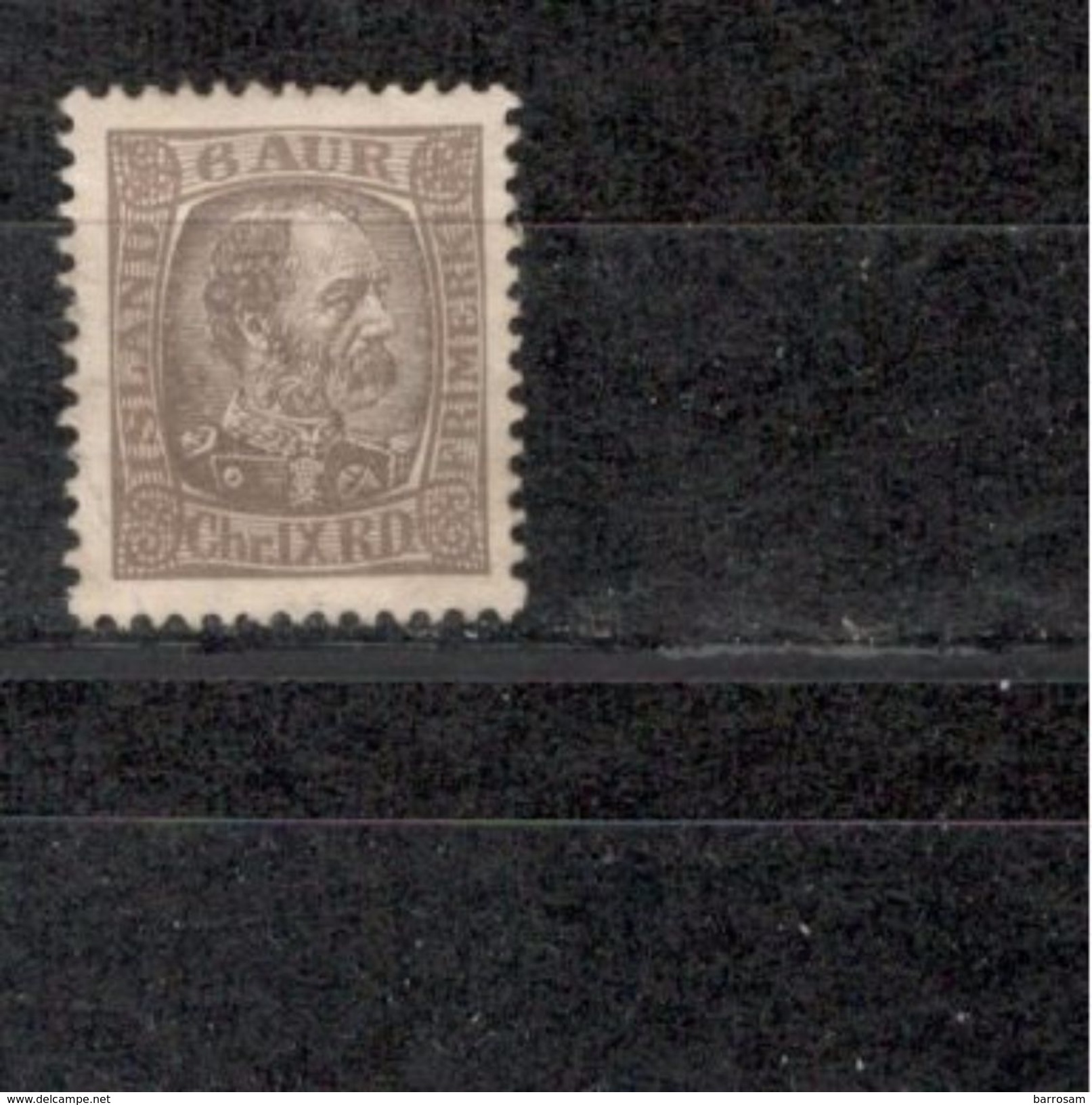 Iceland1902:Michel33mh* Cat.Value20euros - Unused Stamps