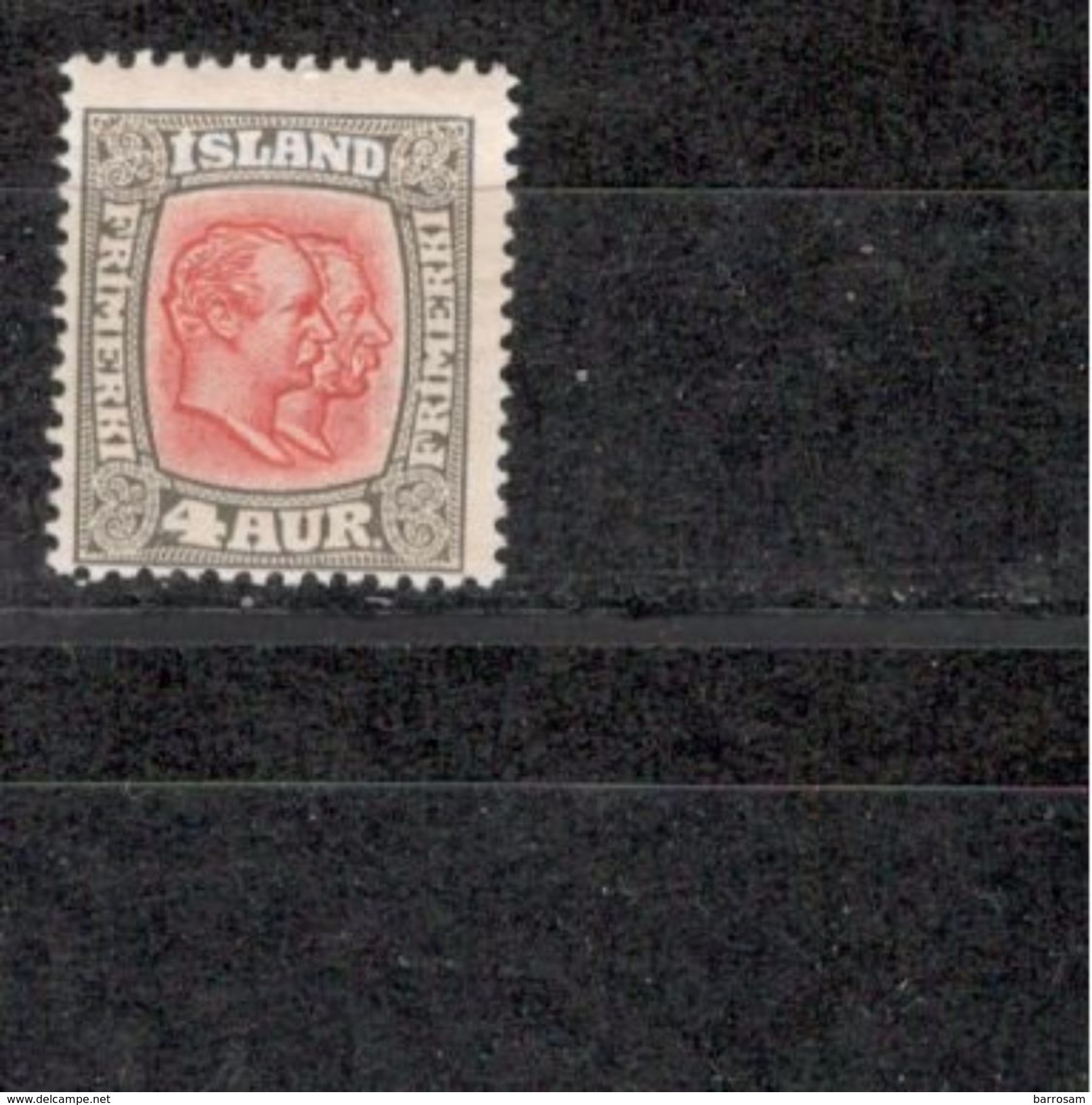 Iceland1907:Michel50mh* - Unused Stamps