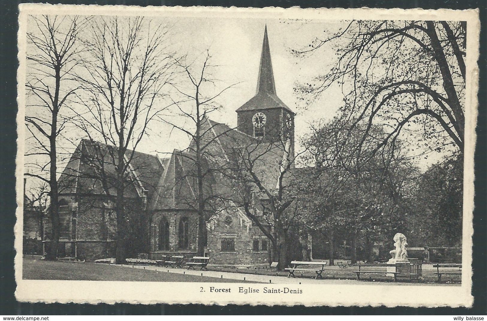 +++ CPA - FOREST - VORST - Eglise Saint Denis - Kerk  // - Forest - Vorst